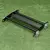 Rueda de ejercicio Ham Roller en césped artificial