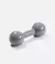 Mancuerna de goma de 8 kg Mir Fitness en color gris