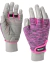 Guantes de musculación Fitness Proyec en color gris y rosa con diseño ergonómico.