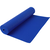 Colchoneta de yoga azul de 5 mm desenrollada parcialmente