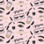 Conjunto Cílios Rosa (MICROFIBRA)
