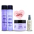 Kit Loiros Iluminados Ametista Violeta | Minerals - c/4 Itens - comprar online