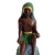 Estátua Caboclo Pena Verde Umbanda e Candomblé Gesso - comprar online