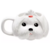 Caneca 3D Cachorro Branco Enfeite Xícara 3D Temática