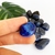Pedra Natural Agata Azul Cristal Rolado para tranquilidade na internet