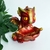 Porta Incenso Cascata de Dragão em Resina - Vermelho - comprar online