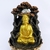 Fonte de Água Árvore da Prosperidade com Buda Dourado em Resina - Hadu Esotéricos