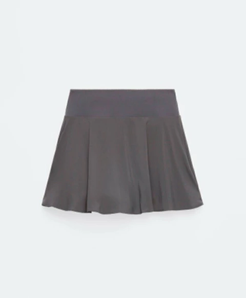 Falda Short Cemento - comprar online