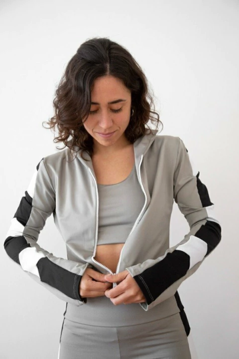 Chaqueta Monaco Cemento - comprar online