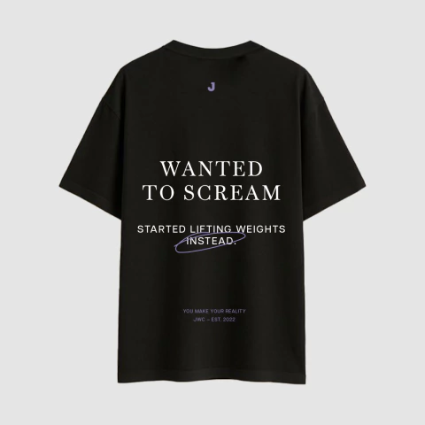 Remera Lifting Weigths - Negra - comprar online