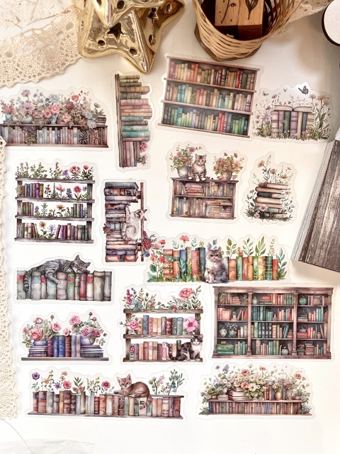 Adesivos Hora da Leitura