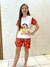Pijama Short Infantil Feminino - comprar online