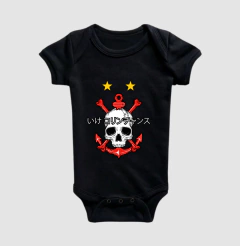 Body Infantil Caveira Fiel Metal - comprar online