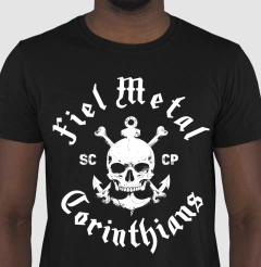 Camiseta Tradicional Fiel Metal - Corinthians Rock
