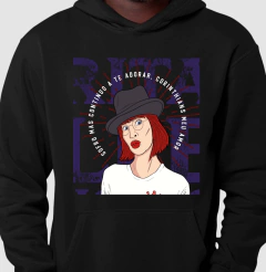 Hoodie Moletom Fiel Metal - Rita Lee