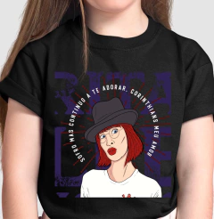 Camiseta Infantil Fiel Metal - Rita Lee