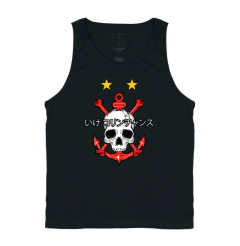 Camiseta Caveira Fiel Metal Regata - comprar online