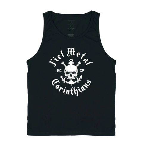 Camiseta Regata Fiel Metal - Corinthians Rock