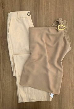 PANTALONA LINHO CRU