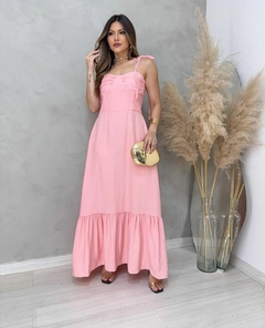 VESTIDO LONGO ZURI - OUTLET MODA FASHION LTDA