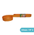 Fita de Gorgurão - Sinimbu nº2 10mm c/ 10mts - Cor: Laranja 1417
