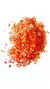 Confete Holográfico Craquelado 10g Cor Laranja PF170019LR
