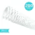 Espiral Para Encadernação Plástico 29mm Branco para 200 folhas Pacote com 35 unidades