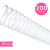Espiral Para Encadernação Plástico 29mm Transparente para 200 folhas Pacote com 35 unidades