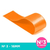 Fita de Cetim Nº 3 16mm Cor Laranja Fluorescente