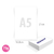 100 Folhas Papel Offset 75g A5 - comprar online