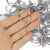Argola Para Chaveiro 24mm Ferro - Cor: Níquel - Pacote com 10 unidades - comprar online