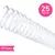 Espiral Para Encadernação Plástico 07mm Transparente para 25 folhas Pacote com 100 unidades