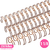 Wire-O Espiral 1 1/8 2:1 22 Anéis Cor Bronze (unidade) - comprar online