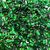 Chaton para Colagem Oval Sextavado - 10x14mm - Pacote com 10g - Cor: Verde Esmeralda