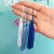 Combo Tassel 70mm - Tons Azul - Pacote com 08 unidades Ref. CB003