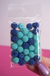 Pérola Craquelada Abs 10mm - Sortido em Tons Azul - 10g Ref. PCA02 - comprar online