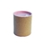 Tubo Lata 7x6cm - Tampa Plástica - Cor: Rosa Bebê