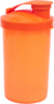 Short Drink 200ml Laranja LEITOSO Com Tampa FLIP na cor Laranja