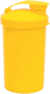 Short Drink 200ml Amarelo LEITOSO Com Tampa FLIP na cor Amarelo
