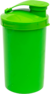 Short Drink 200ml Verde Claro Leitoso Com Tampa FLIP na cor Verde
