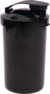 Short Drink 200ml Preto LEITOSO Com Tampa FLIP na cor Preto