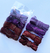 Kit Elástico Chato 7mm Lurex - COM GLITTER - Kit Framboesa ref. EC013