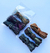 Kit Elástico Chato 7mm Lurex - COM GLITTER - Kit Choco ref. EC009 - comprar online