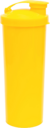 Long Drink 300ml Amarelo LEITOSO Com Tampa FLIP na cor Amarelo