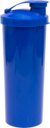 Long Drink 300ml Azul Royal LEITOSO Com Tampa FLIP na cor Azul Royal