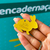 Pingente acrílico - Coelho (Páscoa) - Cor: Dourado - Pacote com 05 unidades - comprar online