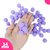 Pompom 14mm - Pacote Com (90 a 100 Unidades) - Cor: Lilás