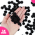 Pompom 14mm - Pacote Com (90 a 100 Unidades) - Cor: Preto - comprar online