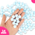 Pompom 14mm - Pacote Com 100 Unidades - Cor: Azul Bebê - comprar online
