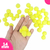 Pompom 14mm - Pacote Com 100 Unidades - Cor: Amarelo Gema - comprar online